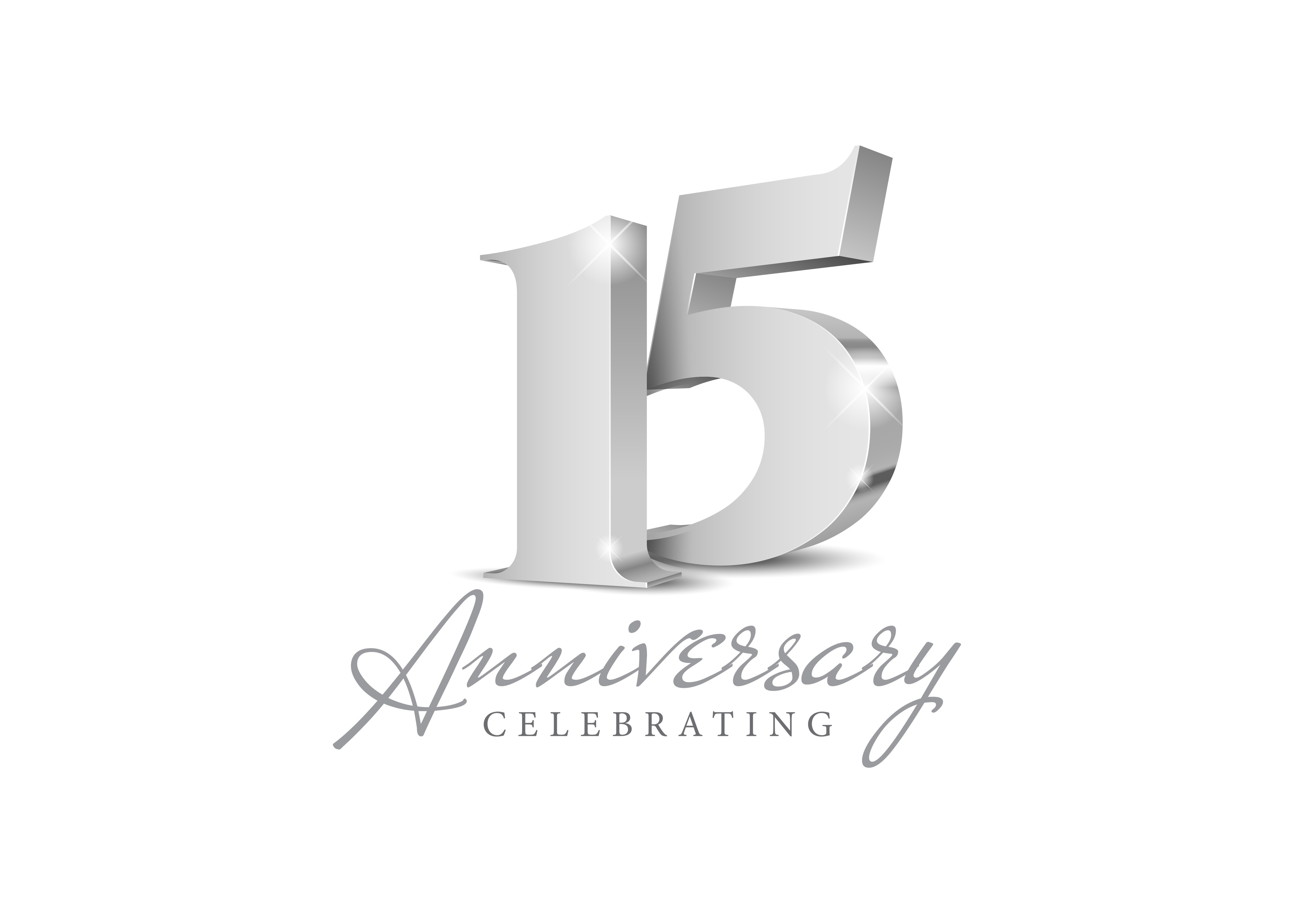 We are celebrating our 15th year anniversary
